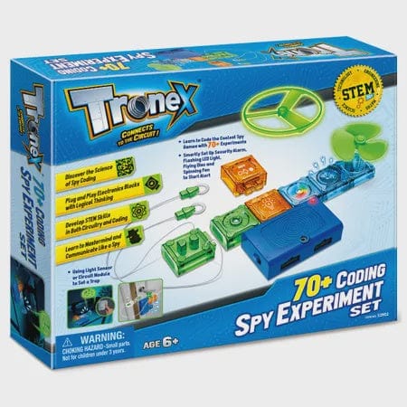 Amazing Toys stem Tronex: 70+ Coding Spy Experiment Set