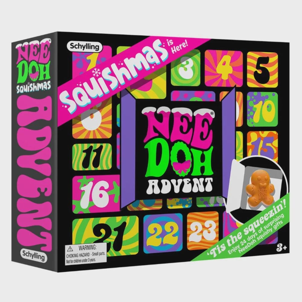 needoh sensory NeeDoh Squishmas Advent Calendar
