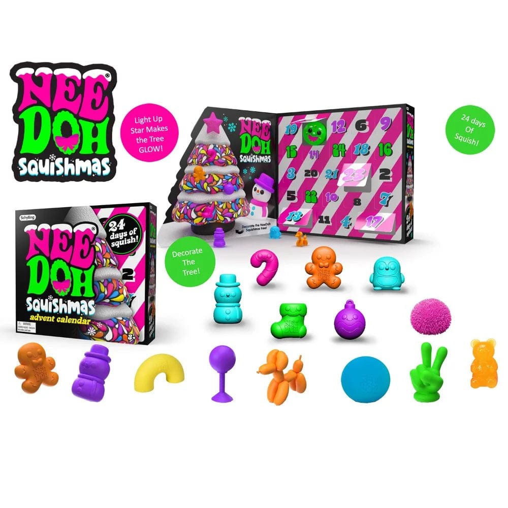 needoh sensory NeeDoh Squishmas Advent Calendar