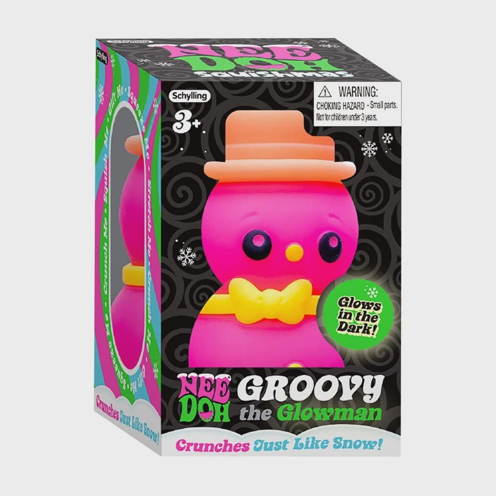 needoh sensory Schylling - Groovy the Glowman Nee Doh