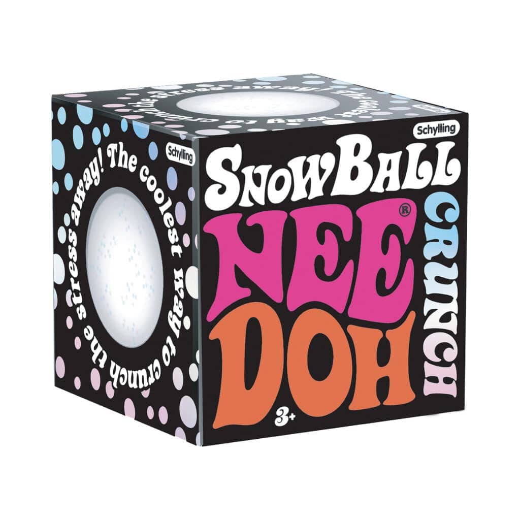 needoh sensory Schylling - Snow Ball Crunch Nee Doh