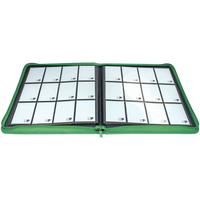 Thumbnail for Techzone Geelong ULTRA PRO Binder - 12 pocket Zippered PRO Binder - Green