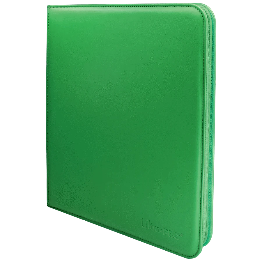 Techzone Geelong ULTRA PRO Binder - 12 pocket Zippered PRO Binder - Green
