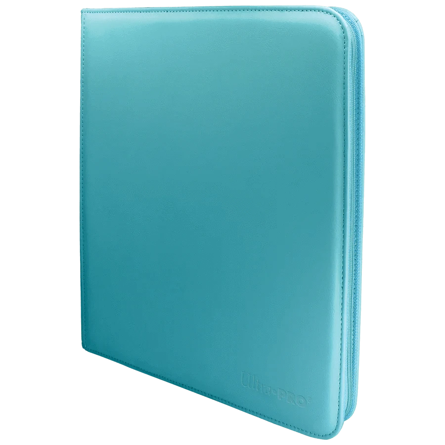 Techzone Geelong ULTRA PRO Binder - 12 pocket Zippered PRO Binder - Light Blue