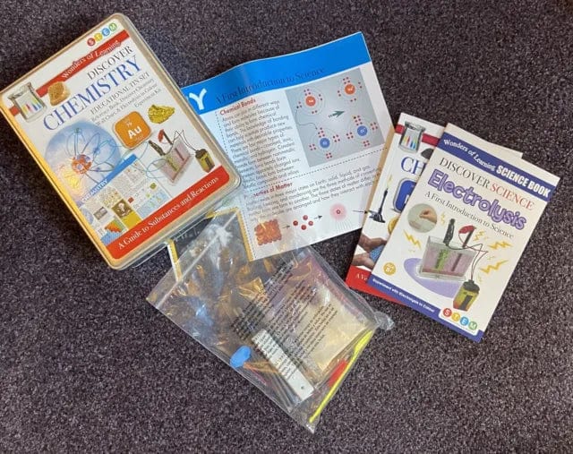 Wonders Of Learning stem Discover Chemistry STEM Educational Tin Set