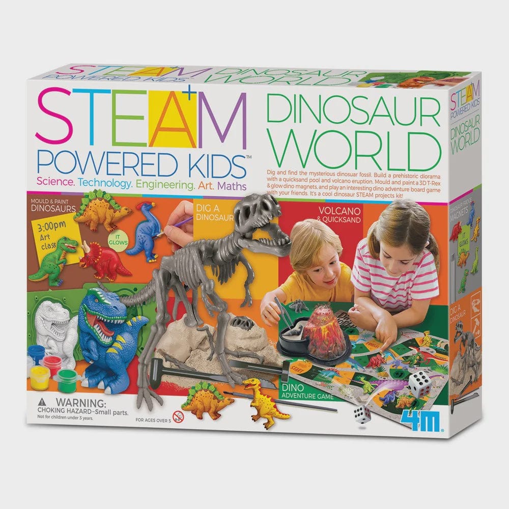 4m stem 4M - STEAM POWERED KIDS - DINOSAUR WORLD