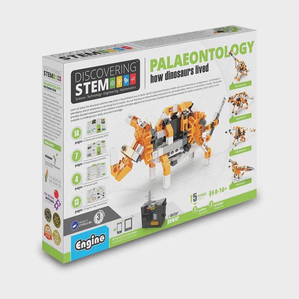 engino stem ENGINO - DISCOVERING STEM - PALEONTOLOGY - LEARNING ABOUT DINOSAURS