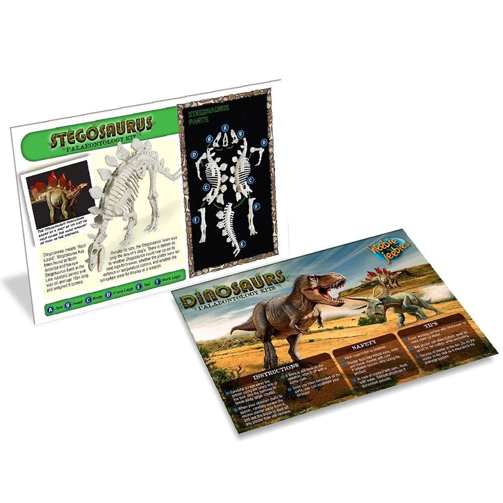 heebie jeebies stem Stegosaurus Palaeontology Kit