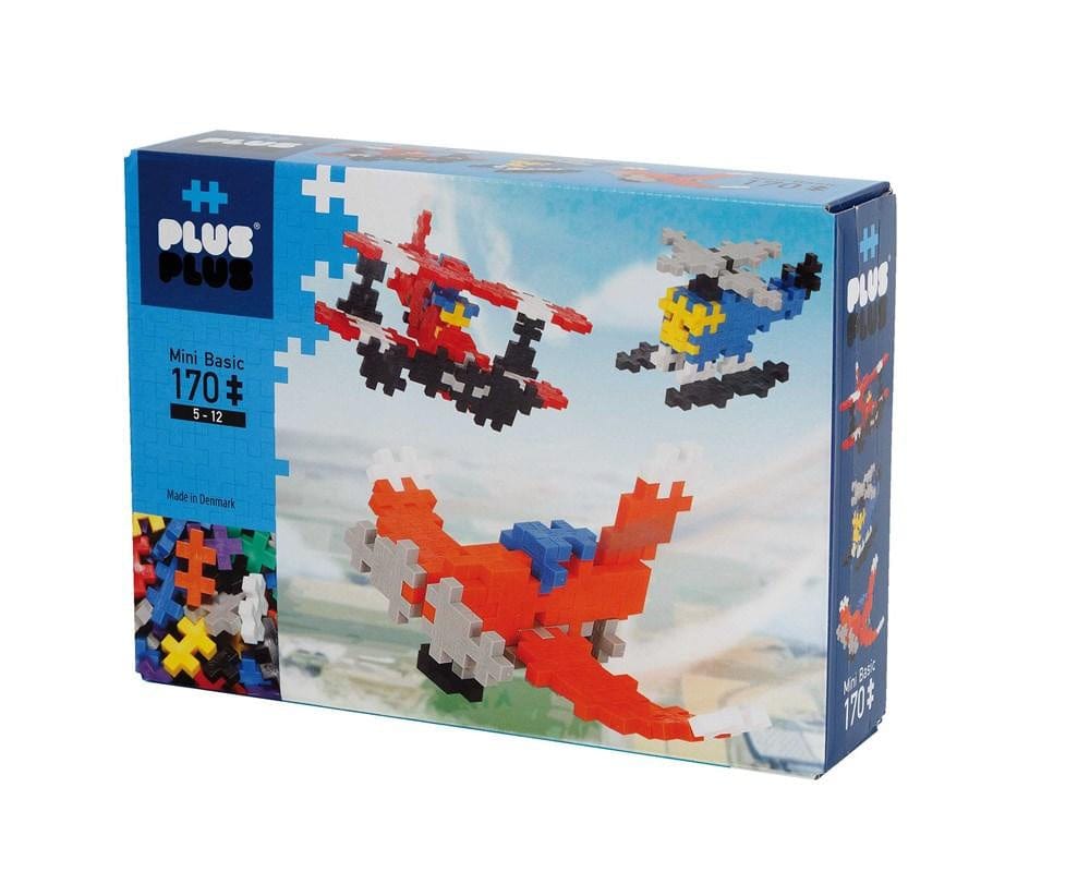 plus plus stem PLUS-PLUS - BASIC PLANES - 170 PCS