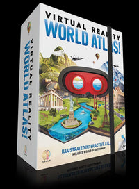 Thumbnail for Abacus Brand stem Abacus Virtual Reality World Atlas Book and Gift Set