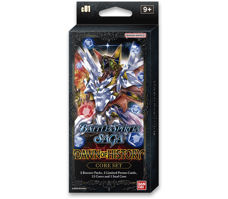 bandai bandai Battle Spirits Saga Card Game Core Set Deck Dawn of History Display (C01)