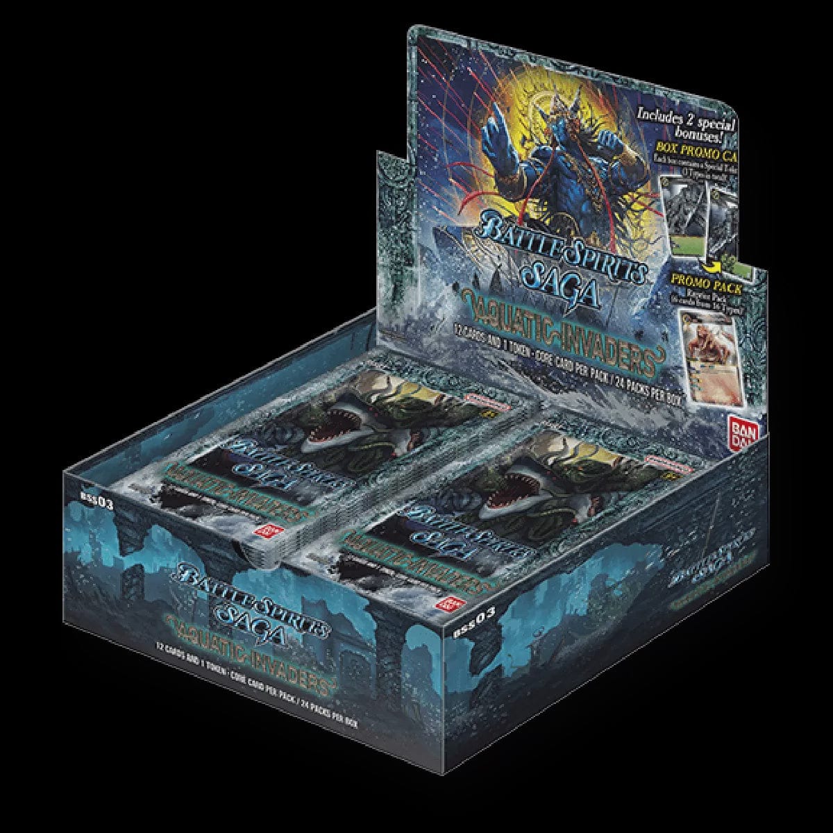 bandai battle spirits saga Battle Spirits Saga Card Game Set 03 Aquatic Invaders Booster Box