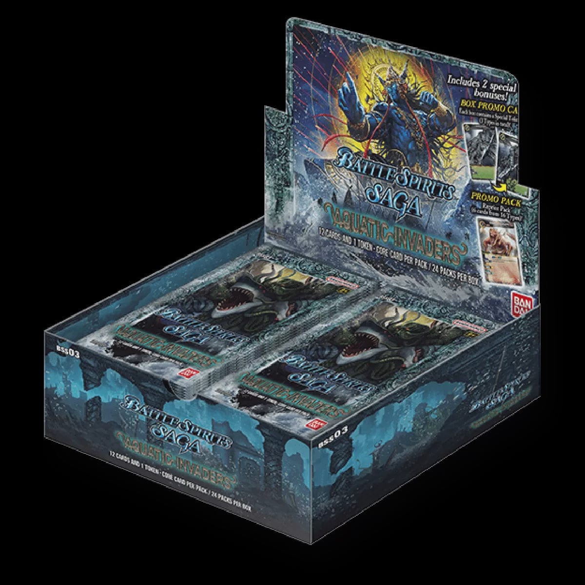 Battle Spirits Saga Card Game Set 03 Aquatic Invaders Booster Box Techzone Geelong Battle Spirits Saga Card Game Set 03 Aquatic Invaders Booster Box Techzone Geelong