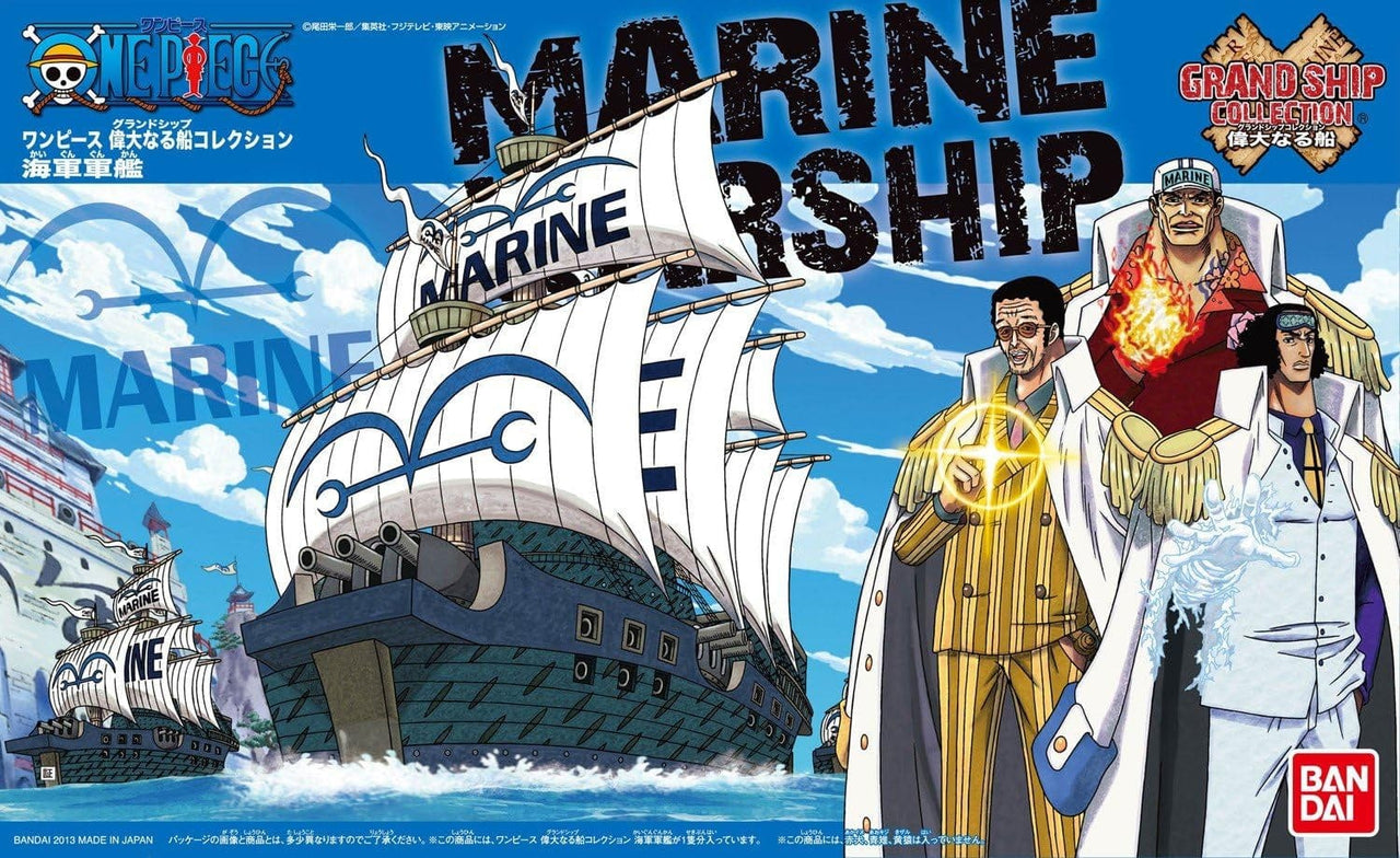 bandai figure ONE PIECE - GRAND SHIP COLLECTION - MARINE SHIP