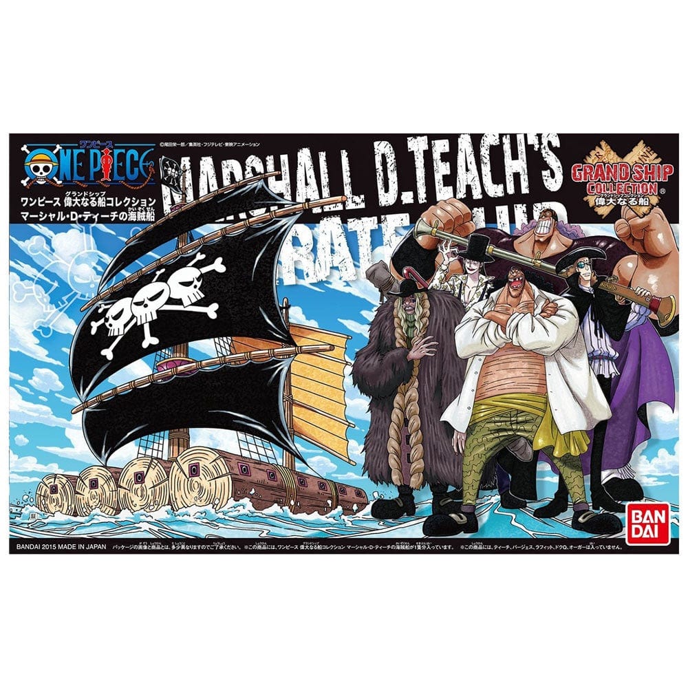 bandai figure ONE PIECE - GRAND SHIP COLLECTION - MARSHALL D. TEACH'S SHIP