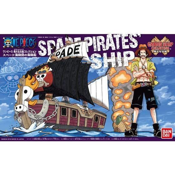 bandai figure ONE PIECE - GRAND SHIP COLLECTION - SPADE PIRATES SHIP