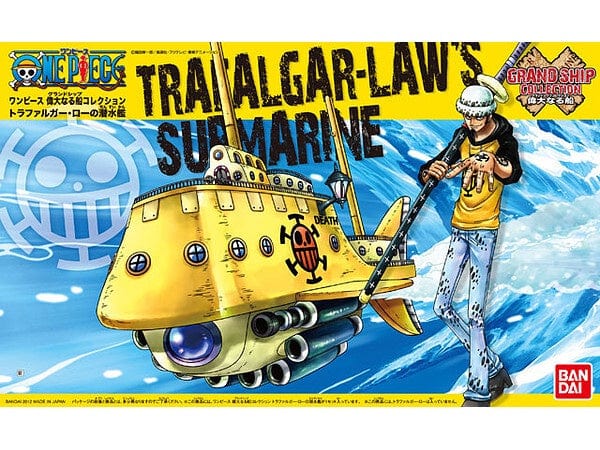 bandai figure ONE PIECE - GRAND SHIP COLLECTION - TRAFALGAR LAW'S SUBMARINE