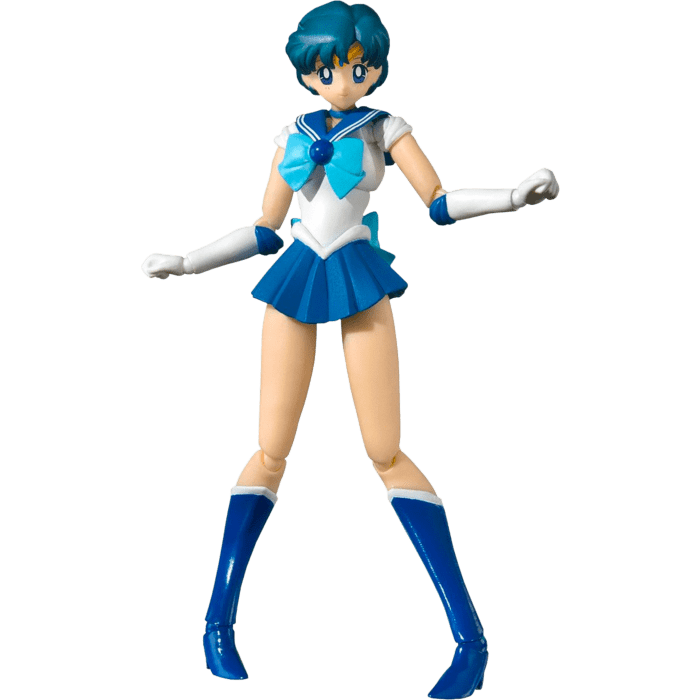 bandai figure Sailor Moon - Sailor Mercury (Animation Color Edition) S.H.Figuarts 5.5” Action Figure