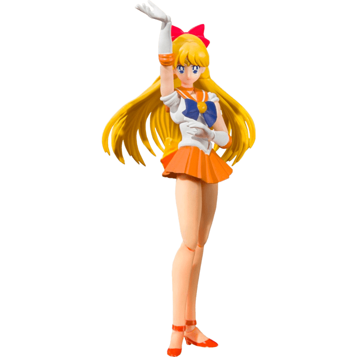 bandai figure Sailor Moon - Sailor Venus (Animation Color Edition) S.H.Figuarts 5.5” Action Figure