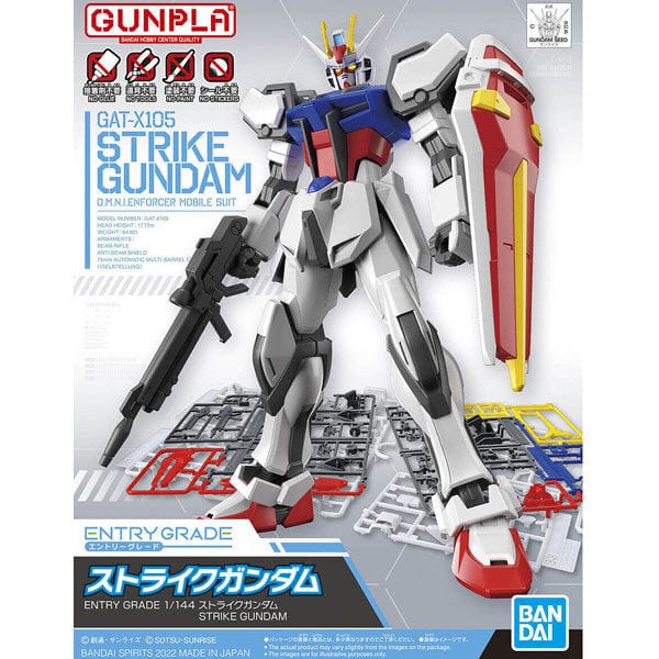 bandai Gundam GUNDAM - ENTRY GRADE 1/144 - STRIKE GUNDAM (3L)