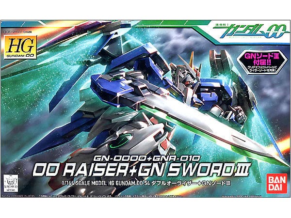 bandai Gundam HG GUNDAM - 1/144 - OO RAISER+GN SWORD III