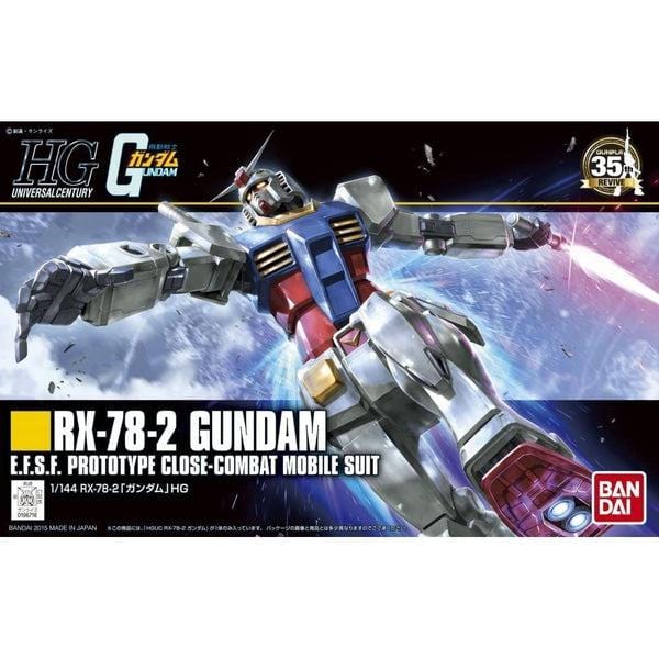 bandai Gundam HGUC GUNDAM - HOBBY KIT 1/144 - RX-78-2