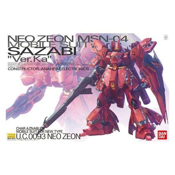 bandai Gundam MG GUNDAM - 1/100 - MSN-04 SAZABI VER.KA