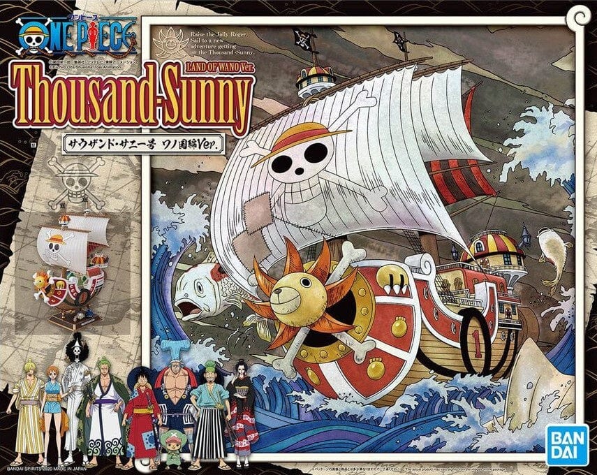 bandai Gundam One Piece - Thousand Sunny Land Of Wano Ver.