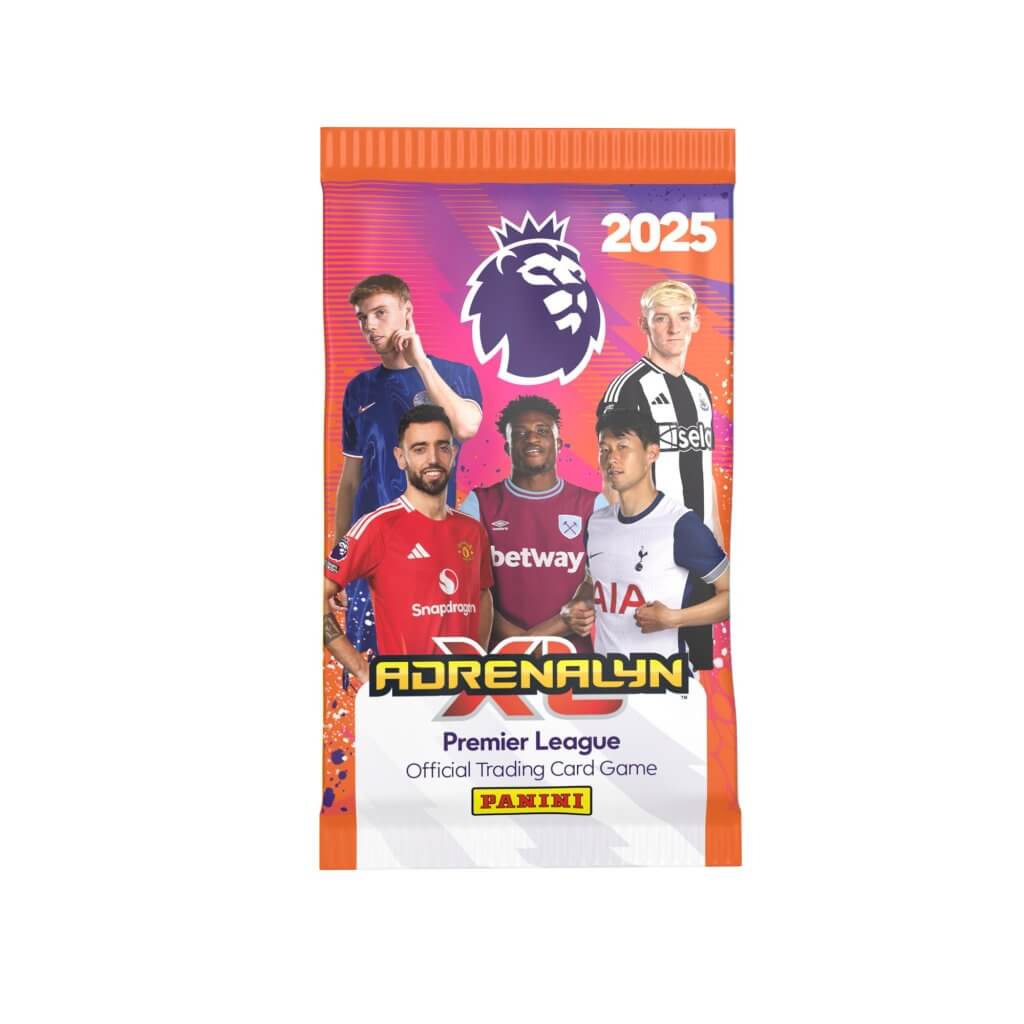 Banter card game PANINI Adrenalyn 2024/2025 EPL Soccer Cards booster pack