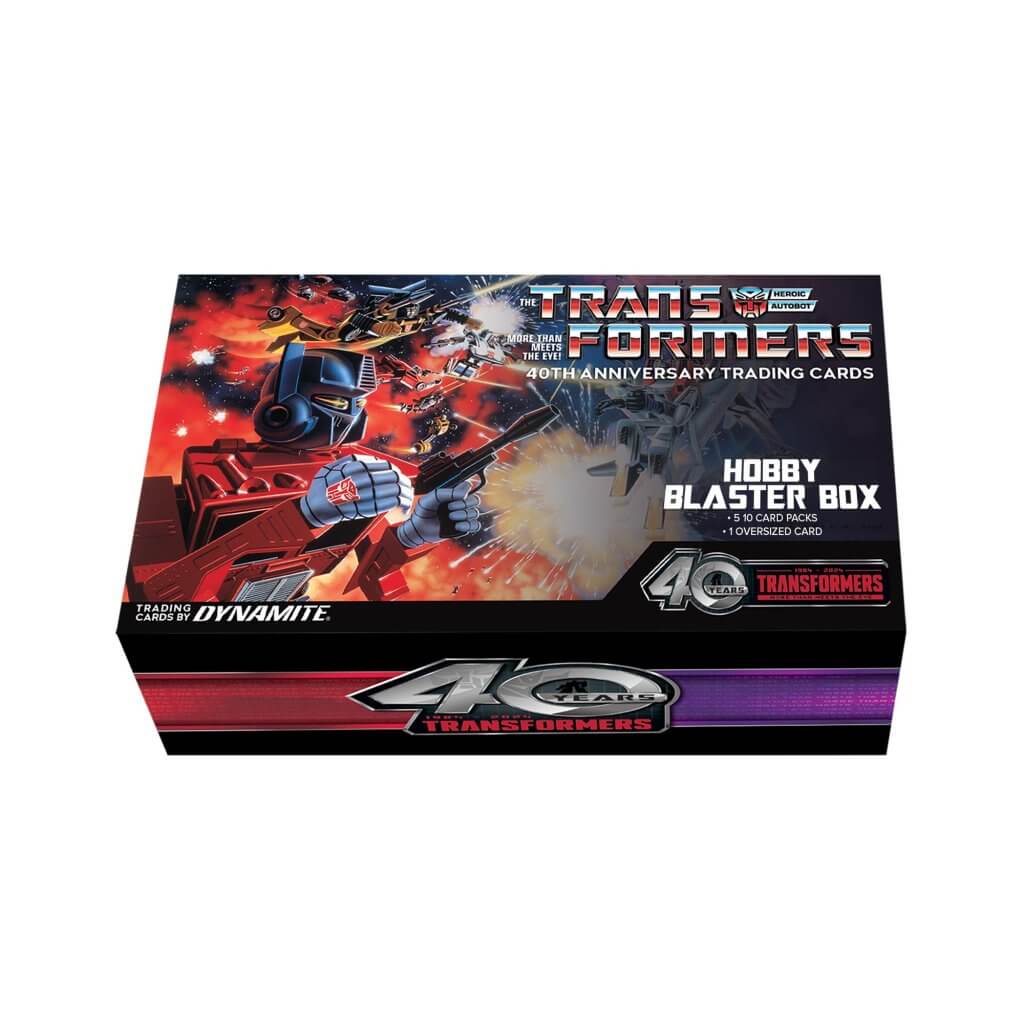 Banter Collectible Trading Cards TRANSFORMERS 40th Anniversary Hobby Blaster Box