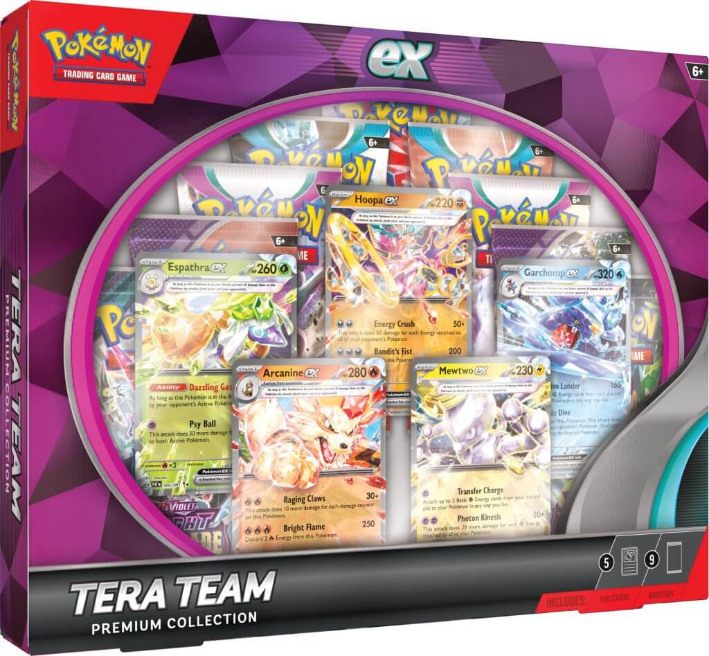 Banter pokemon POKÉMON TCG Tera Team Premium Collection