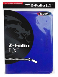 Thumbnail for bcw General BCW Z Folio LX Album 9 Pocket Blue