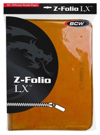 Thumbnail for bcw General BCW Z Folio LX Album 9 Pocket Orange