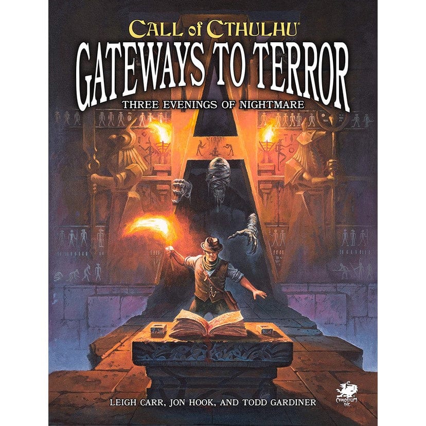 Chaosium inc. Board game Call of Cthulhu RPG - Gateways to Terror