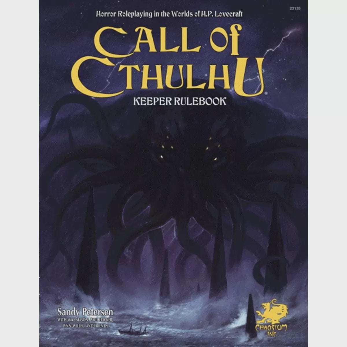 Chaosium inc. Board game Call of Cthulhu RPG - Keeper Rulebook