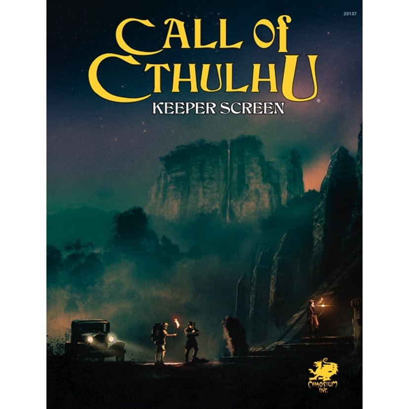 Chaosium inc. Board game Call of Cthulhu RPG - Keeper Screen Pack