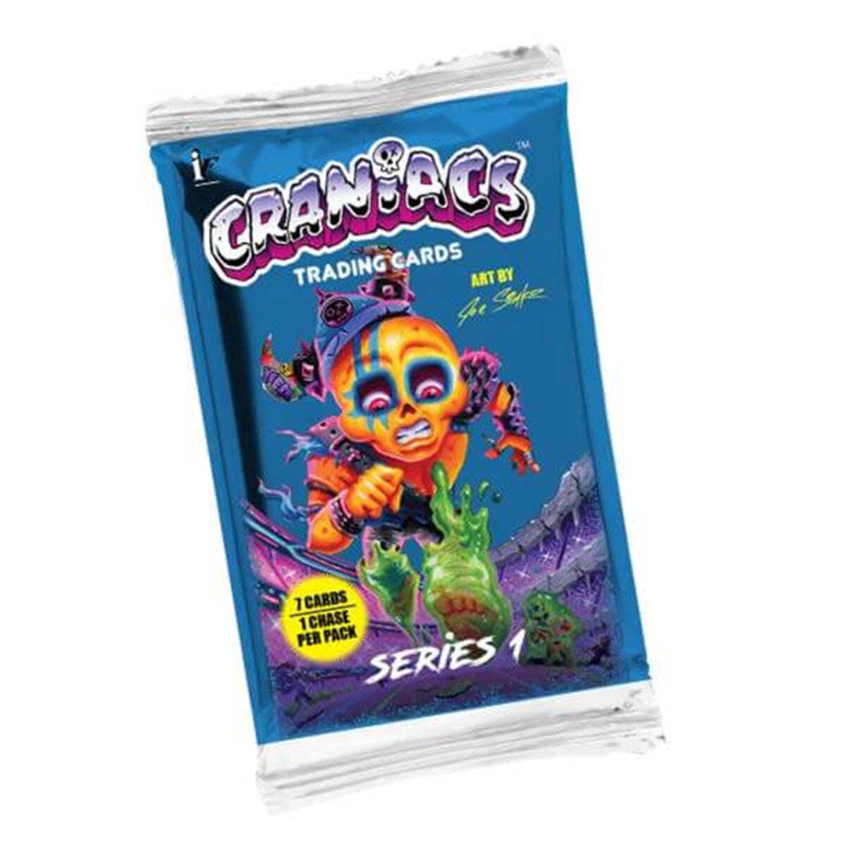 Craniacs Collectible Trading Cards CRANIACS - Hobby Booster Pack Series 1