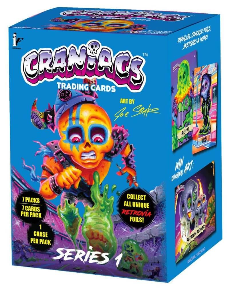 Craniacs Collectible Trading Cards CRANIACS - Trading Cards Blaster Box Series 1