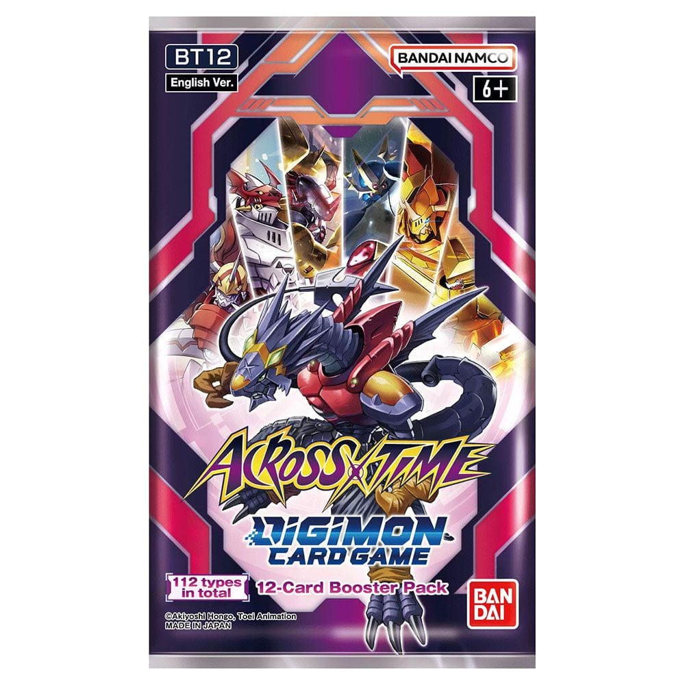 digimon Collectible Trading Cards Digimon Card Game Series 12 Across Time BT12 Booster Pack