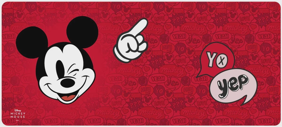 Mickey Mouse Yo Yep XXL Gaming Mat – Techzone Geelong
