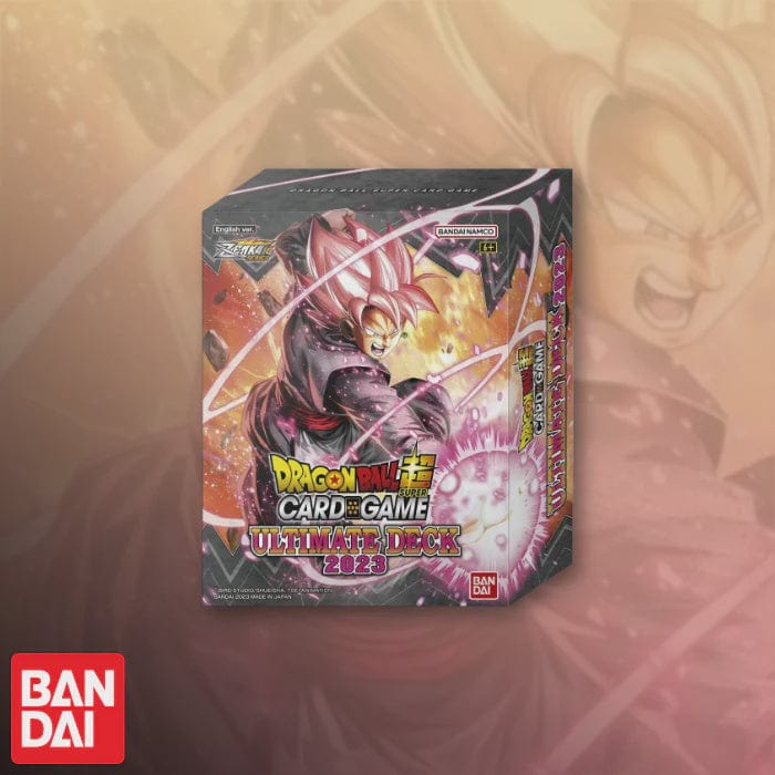 dragon ball super collectible Dragon Ball Super Card Game Ultimate Deck Display 2023