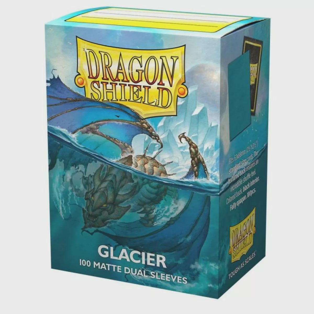 Dragon Shield Accessories Sleeves - Dragon Shield - Box 100 - Standard Size Dual Matte Glacier Minion