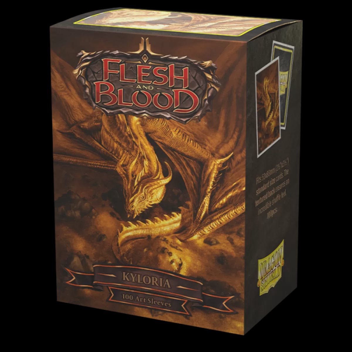 Dragon Shield card accessories Sleeves - Dragon Shield - Box 100 - Matte Art - Flesh and Blood Kyloria