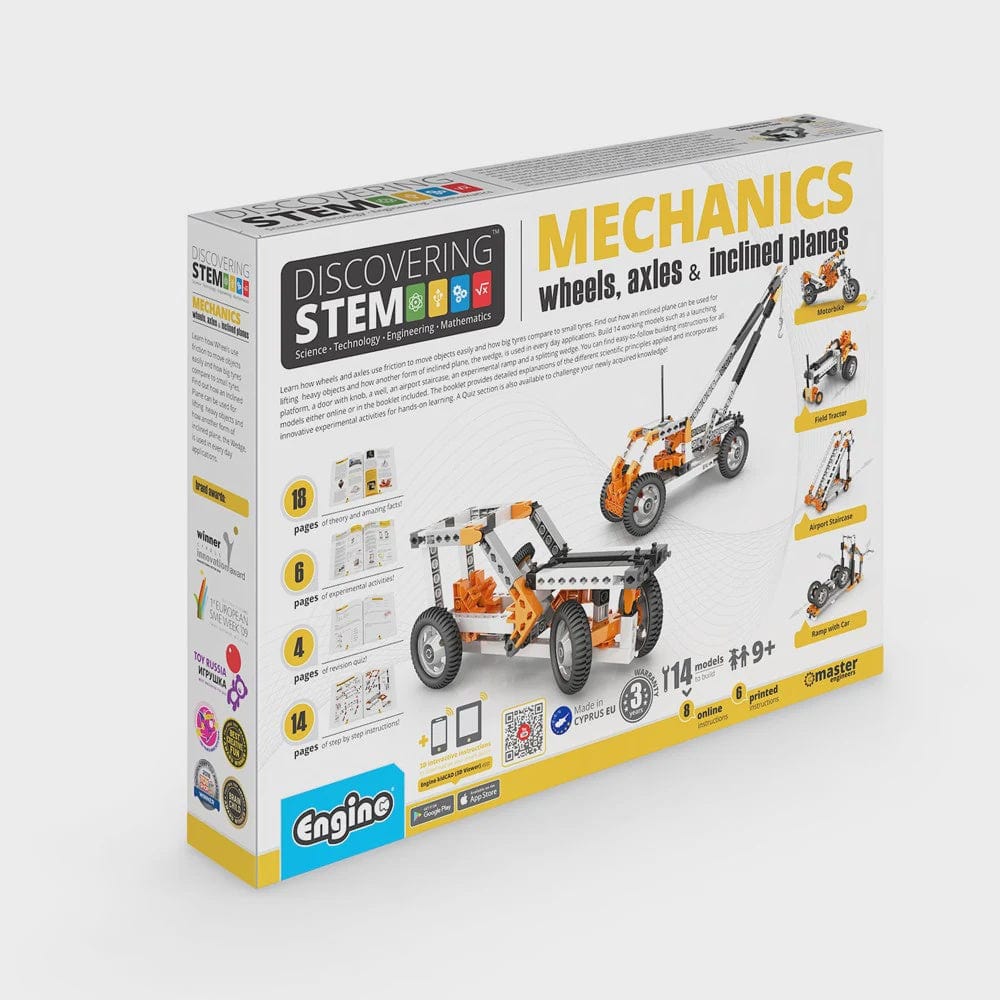 engino stem Engino - Discovering STEM - Wheels, Axles & Inclined Planes