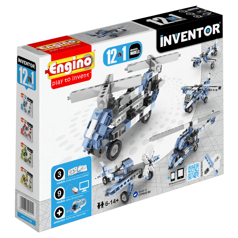 Engino - INVENTOR 4 in 1 Models, Cars Engino - INVENTOR 4 in 1 Models, Cars