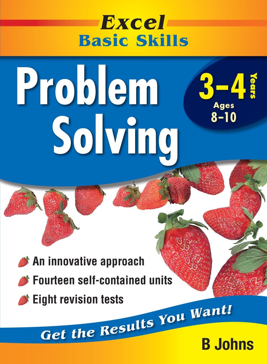 excel stem Excel Basic Skills - Problem Solving Years 3-4