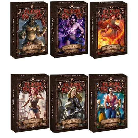 Flesh and Blood History Pack 1 Blitz Decks (ASSORTED) – Techzone