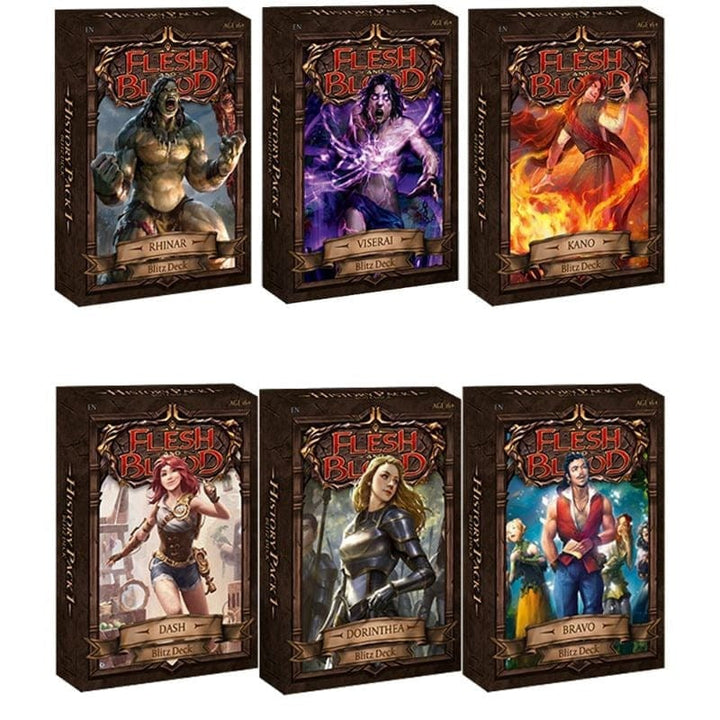 その他 flesh and bloodHistory Pack 1 1box Flesh and Blood - History Pack 1 Booster – Storm Gate Games