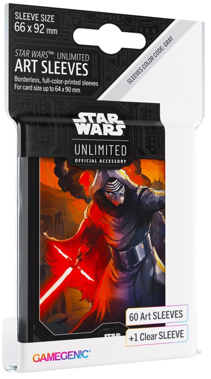 Gamegenic Accessories Gamegenic Star Wars Unlimited Art Sleeves - Kylo Ren