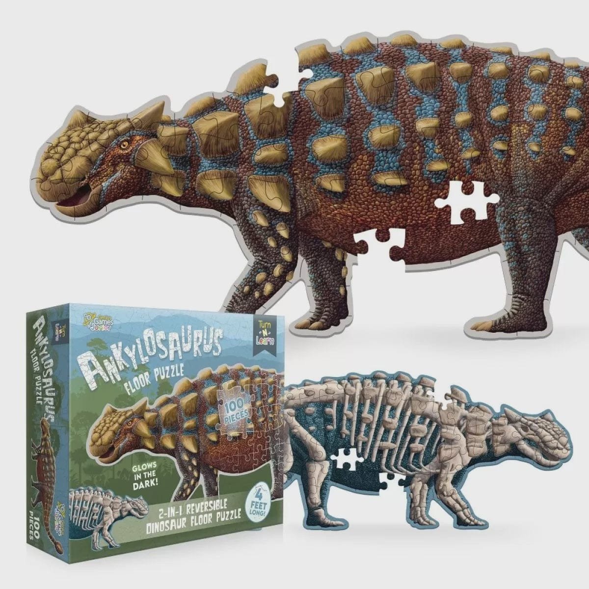 genius games puzzle Turn N Learn: Ankylosaurus Puzzle